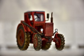 Трактор Т-40АМ с водоотливной установкой