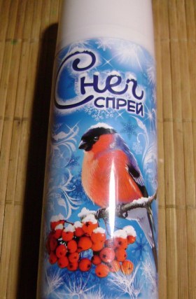 Снег спрей