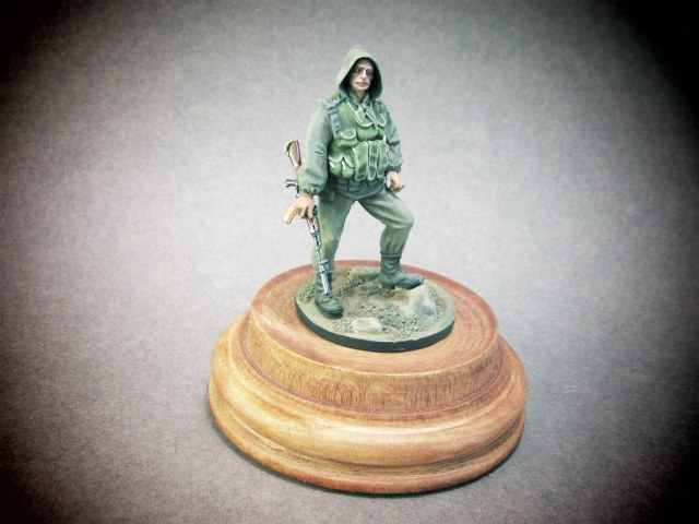 Разведчик 247 ДШП ВДВ. Ботлих, август 1999 г.