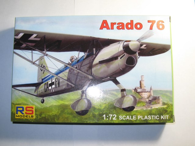 Arado Ar-76  Rs Models   1/72