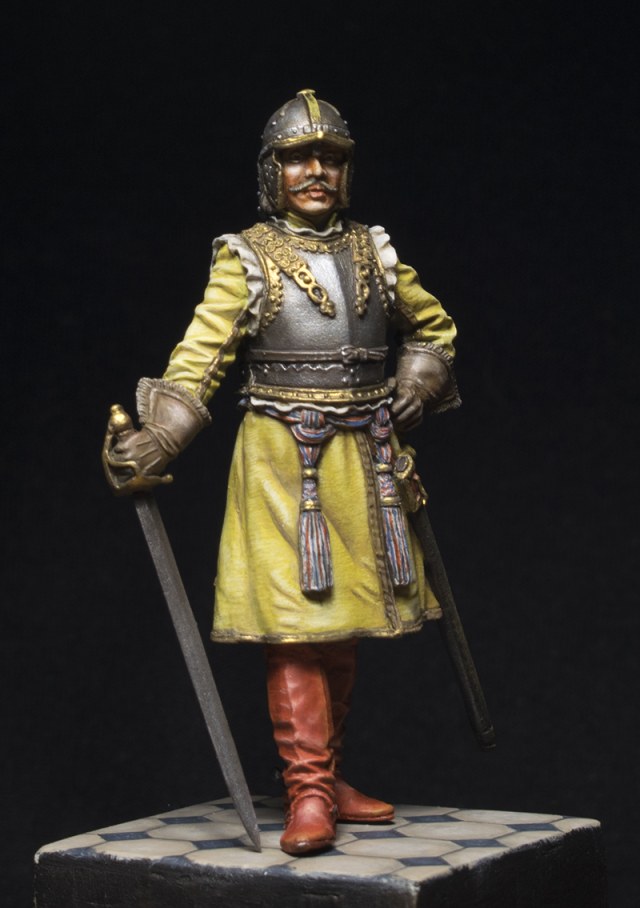 Офицер драгунских полков, 1698-1704 гг. Россия