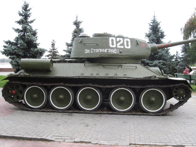 Т-34/85 из музея Сталинградской битвы