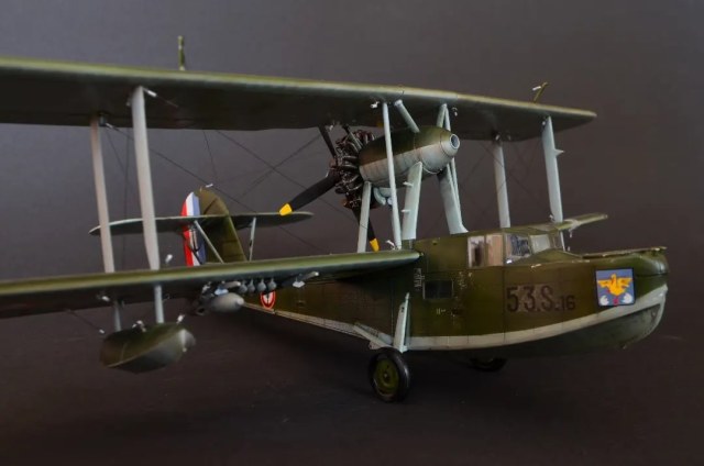 Британская летающая лодка-амфибия Supermarine Walrus MK.I