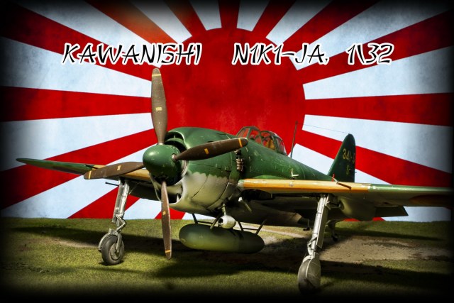 Kawanishi N1K1-Ja   в 32м