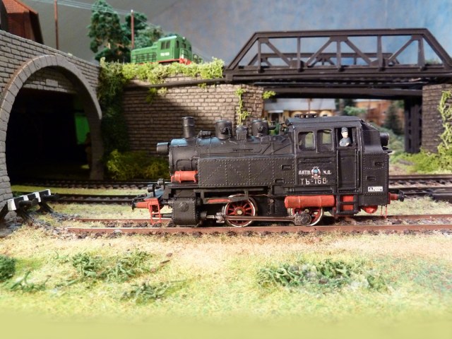 Начало.Танк паровоз 0-2-0. Масштаб 1:87(H0)