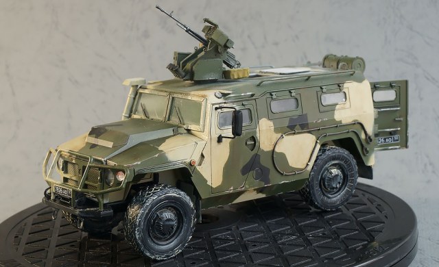 ГАЗ-ТИГР-М с модулем "Арбалет"