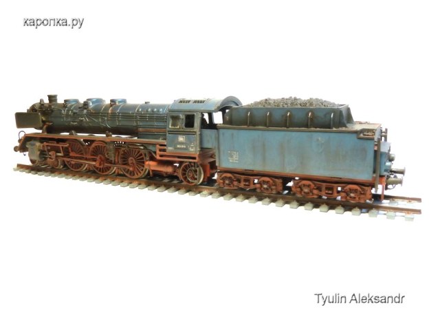 Немецкий паровоз Br-03 HO 1:87