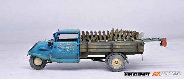 Tempo E400 Hochlader Pritsche