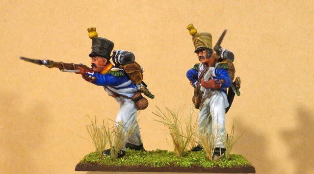 Вольтижеры 1812-1815. Франция . 28 мм.