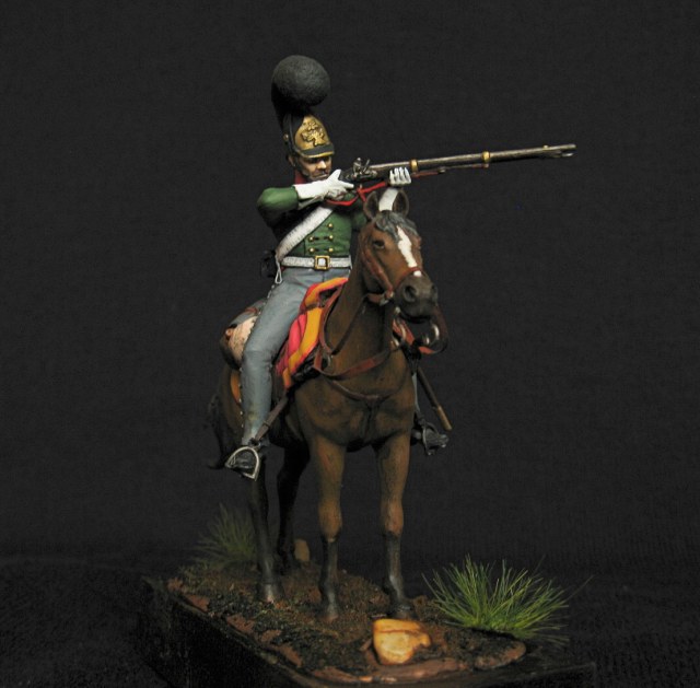 драгун Санкт-Петербургского драгунского полка 1805-1809