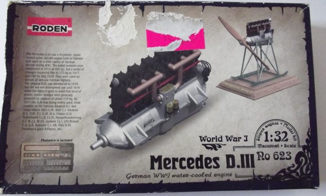 Двигатель Mercedes D.III