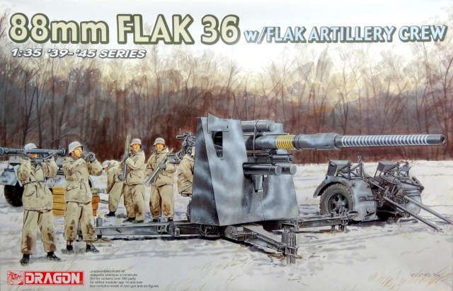 88mm FLAK 36 with FLAK Artillery Crew