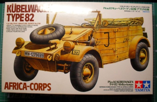 Kubelwagen  type 82 Afrika-Korps