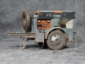 Maschinensatz A als Anhänger (1 achs.) fahrbar (Sd.Ah.24)