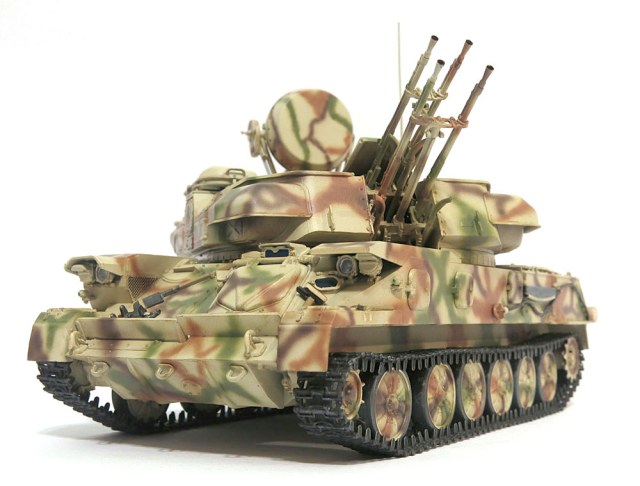 Советская зенитная сау ЗСУ-23 Шилка