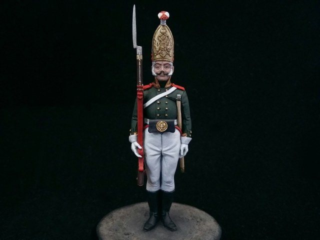 Унтер-офицер Екатеринославского гренадерского полка. Россия, 1802-05 года
