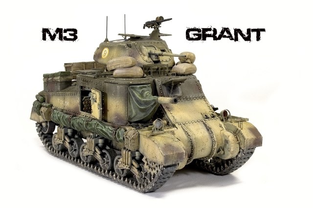 M3 Grant. Gazala, 1943.