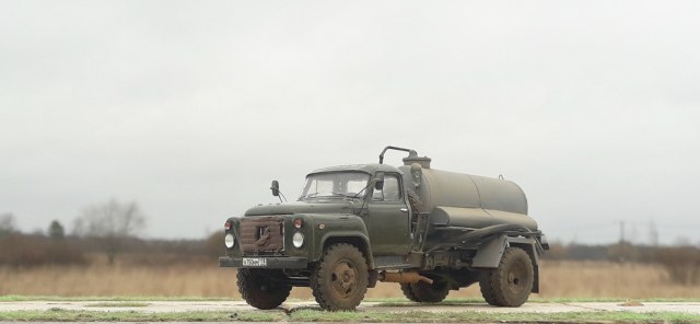 Газ 53  ко-503 ассенизаторская