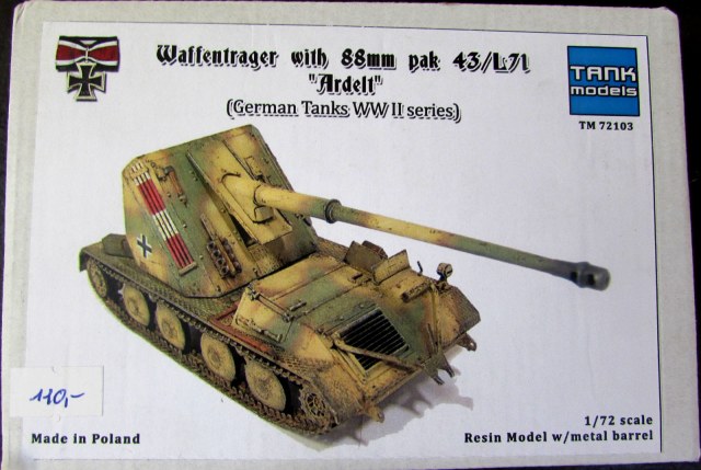 Ardelt Waffentrager with 88mm Pak 43 L71