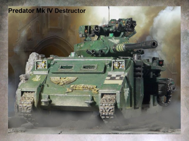 Predator Mk IV Warhammer 40K