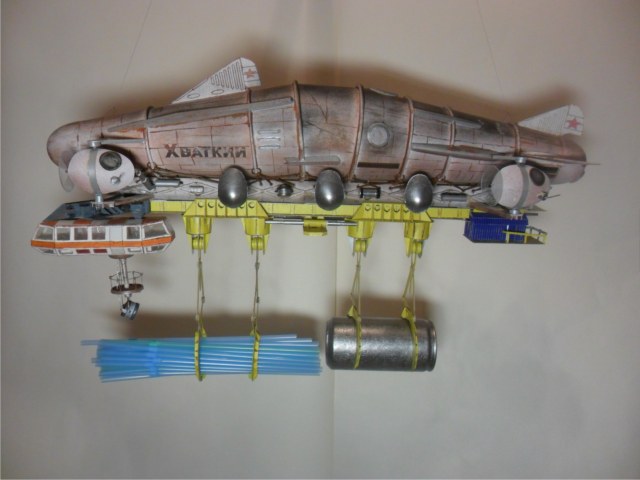 Транспортировщик труб и кругляка типа "Хваткий"