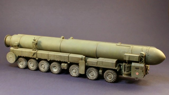 Российский ракетный комплекс стратегического назначения "Тополь"