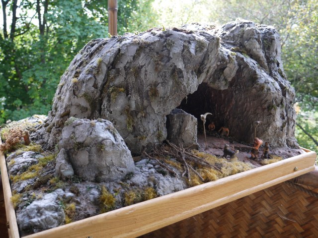 Диорама "Пещера Первобытных"