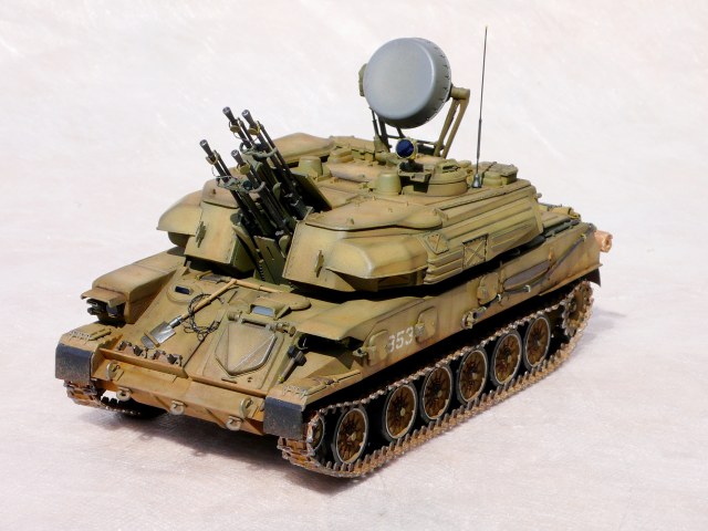 Зенитная самоходная установка ЗСУ–23–4  «Шилка»