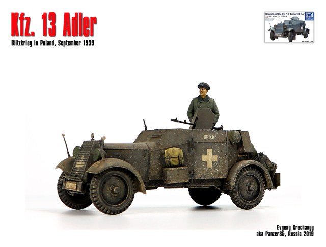 Kfz. 13 Adler, Польша, сентябрь 1939 г.