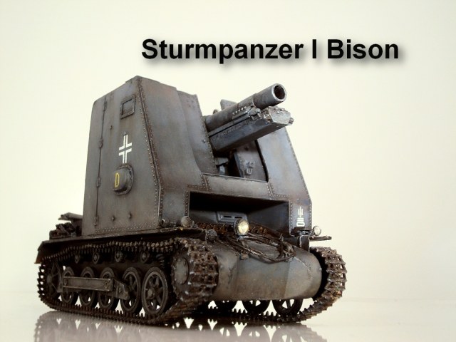 Немецкая САУ Sturmpanzer I Bison