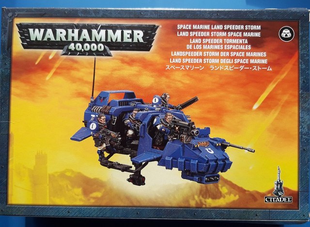 SPACE MARINES LAND SPEEDER STORM