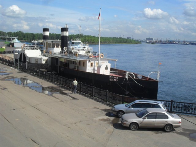 Пароход-музей «Св. Николай» г. Красноярск