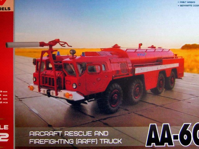 Пожарный автомобиль аэродромной службы АА-60