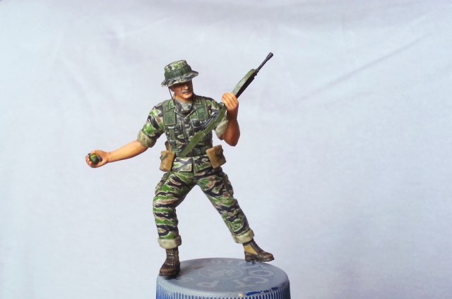 Оперативник MACV-SOG. Вьетнам 1968г.