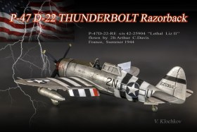 Thunderbolt P-47D-22 в 32м