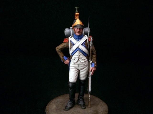 Фузилер Пьемонтского легиона (Legion du Midi). Франция, 1805-09 года