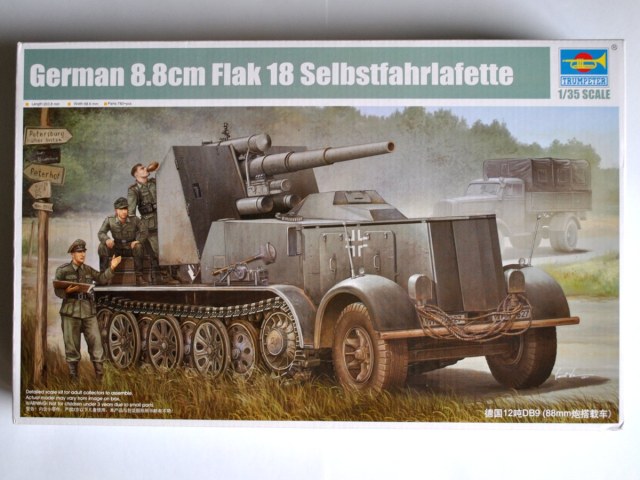 German 8.8cm Flak 18 Selbstfahrlafette