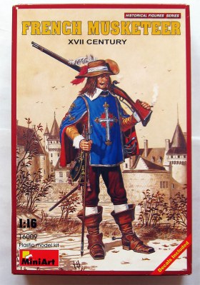 ФРАНЦУЗСКИЙ МУШКЕТЕР XVII ВЕК