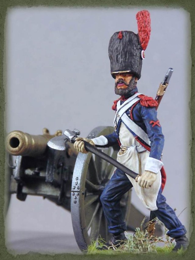 Sapeur de l'artillerie à pied de la garde 1810