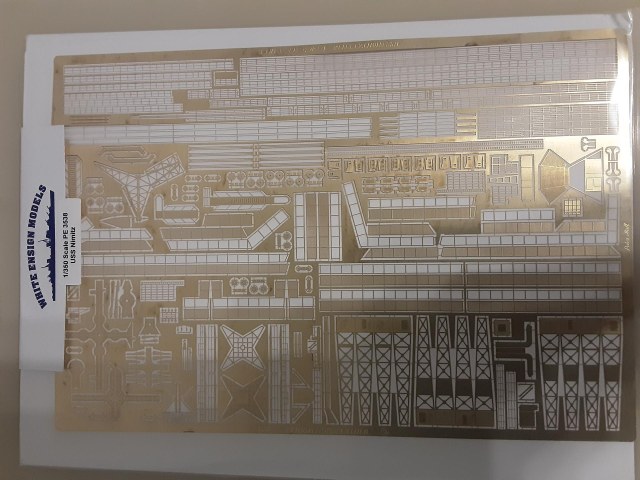 Фототравление на 1/350 авма "Нимиц"