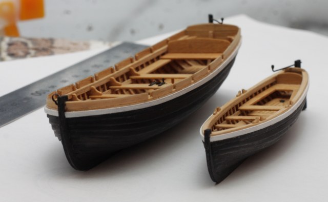 Шлюпки для брига "Меркурий"