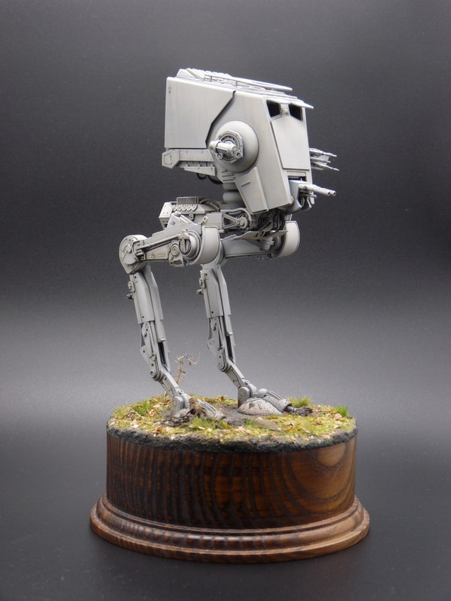 Модифицированное питание подсветки кабины AT-ST 1/48 BANDAI
