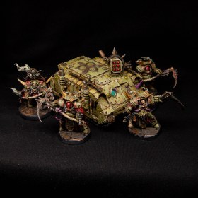 Death Guard - Chaos Rhino, Deathshroud Bodyguard & Lord of Contagion.