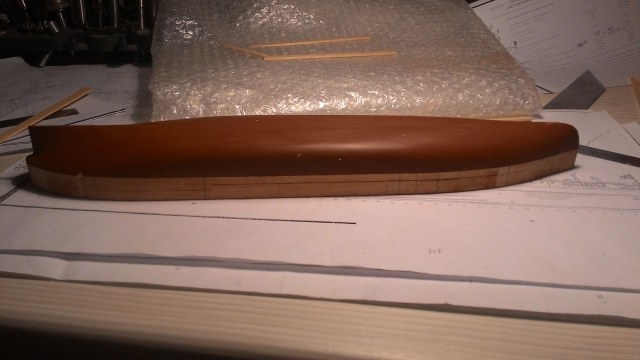 Броненосец Петр Великий М1:250