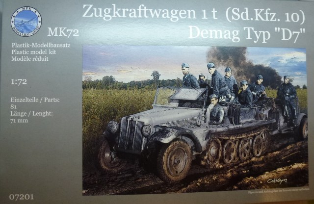 Sd.Kfz.10(Zugkraftwagen 1t)                 1/72
