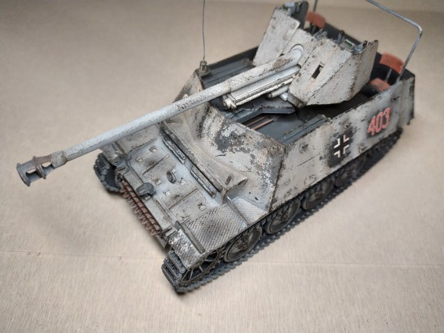 Немецкое самоходное орудие Мардер II d