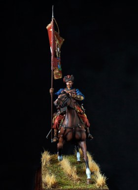 Знаменосец Войска Запорожского Низового, 1я половина XVII в.