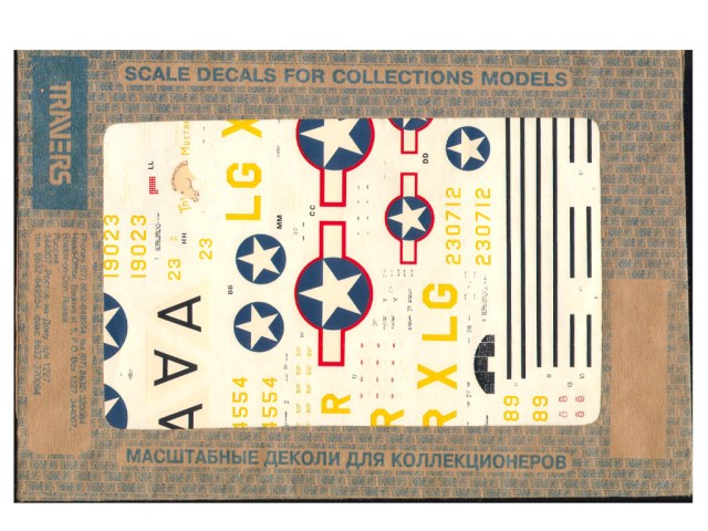 декаль Boeing B17 Flying Fortress   Travers 1/72