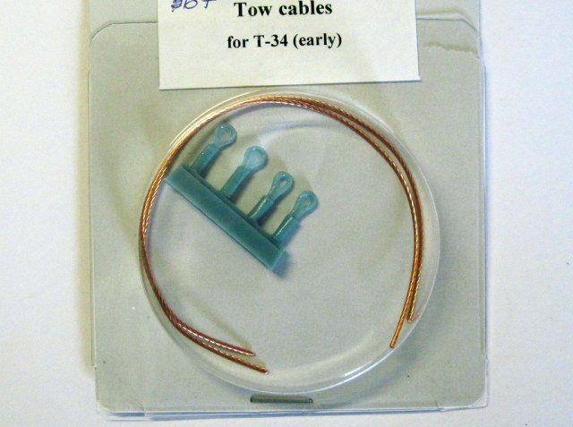 Буксировочные тросы для Т-34 (ранний вариант)