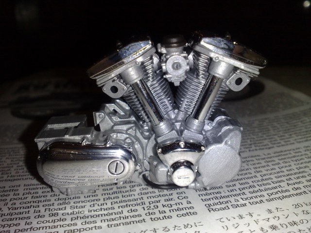 Tamiya Yamaha VX1600 "WildStar" в масштабе 1:12.